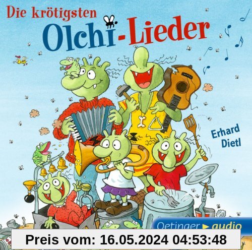 Die krötigsten Olchi-Lieder (CD): Lieder, ca. 45 Min.